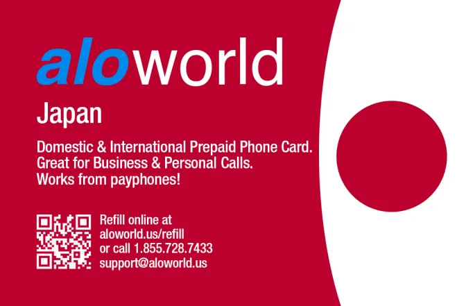 Call Japan from United States or Canada cheap and easy with a calling card.